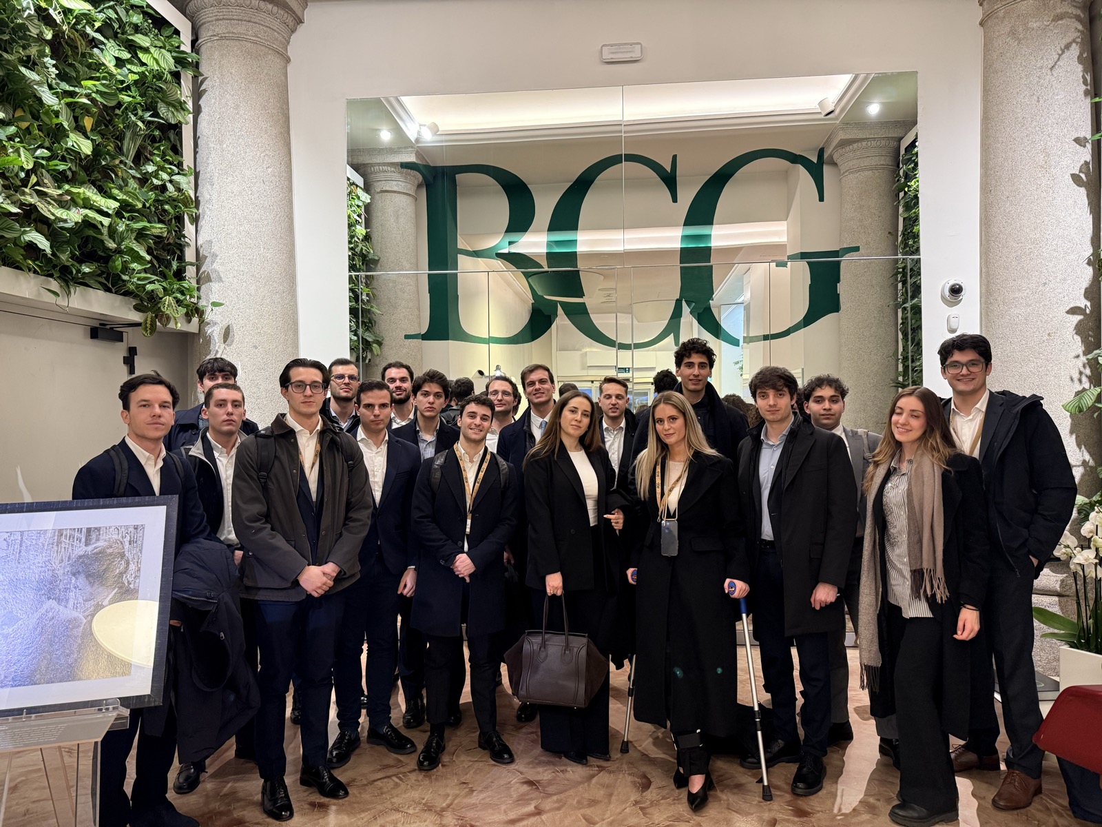 Company visit at BCG Milan